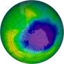 Antarctic Ozone 2009-10-13